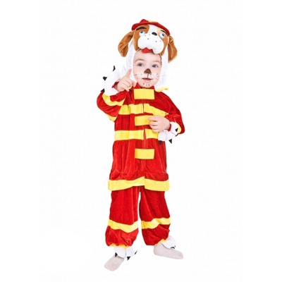 Costume Fido Vigile Del Fuoco Baby